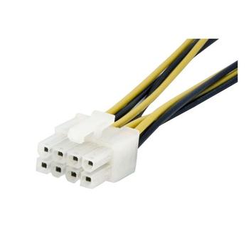STARTECH 15cm 4 Pin to 8 Pin EPS Power Adapter with LP4 - F/M	 (EPS48ADAP)