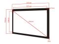 MULTIBRACKETS M 16:9 Framed Proj Screen Deluxe 100" (7350022733473)