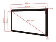 Multibrackets M Framed Projection Screen Deluxe - projeksjonsskjerm - 180" (457 cm) (7350022733640)
