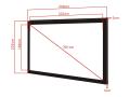 MULTIBRACKETS M 16:9 Framed Proj Screen Deluxe 150" (7350022733626)