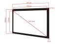 MULTIBRACKETS M 16:9 Framed Proj Screen Deluxe 120" (7350022733619)