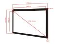 MULTIBRACKETS M 16:9 Framed Proj. Screen Deluxe 108" (7350022732964)