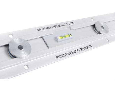 MULTIBRACKETS veggfeste Super Slim Large Sølv (7350022732957)