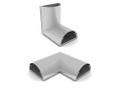 MULTIBRACKETS Cable Cover L and C Joint 50mm Aluminum