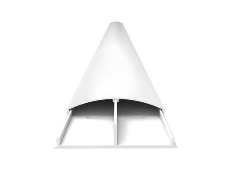 MULTIBRACKETS M Cable Cover Super Slim White 75mm W - 1100mm L (7350022733862)