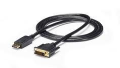 StarTech DisplayPort to DVI Cable - 6ft / 2m - 1920 x 1200 - M/M – DP to DVI Adapter Cable – Passive DisplayPort Monitor Cable (DP2DVI2MM6) - videoadapterkabel - DVI-D til DisplayPort - 1.8 m