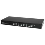 STARTECH 8 PORT 1U RACK MOUNT USB KVM SWITCH KIT WITH OSD AND CABLES CPNT