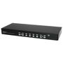 STARTECH 8 Port 1U Rackmount USB KVM Switch Kit with OSD and Cables