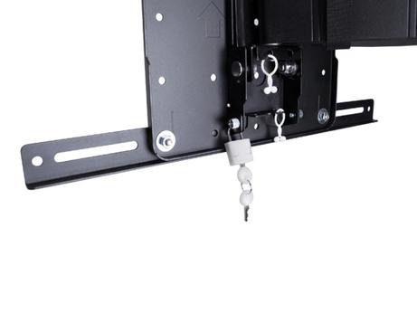 Multibrackets M VESA Super Slim Tilt & Turn Plus - monteringssett - for flatpanel - svart (7350022734227)