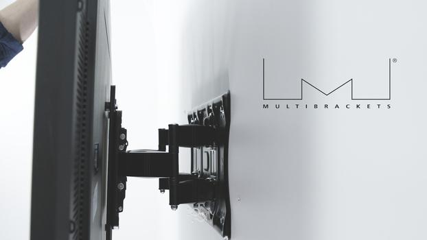 Multibrackets M VESA Super Slim Tilt & Turn HD - monteringssett - for flatpanel - svart (7350022735101)