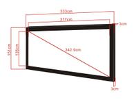 Multibrackets M Framed Projection Screen Deluxe - projeksjonsskjerm - 135" (343 cm) (7350022734548)