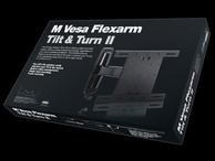 Multibrackets M VESA Flexarm Tilt & Turn II - monteringssett - for flatpanel - svart (7350022734210)