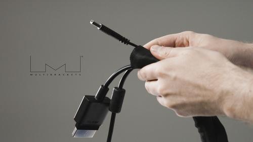 MULTIBRACKETS M Uni Cable Sock Roll Self Wrapp Blk  25 (7350022734197)