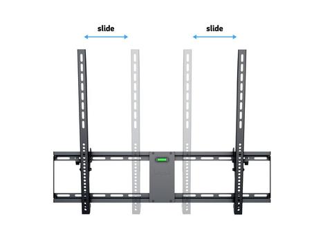 MULTIBRACKETS M Universal Tilt Wallmount Black Large (7350022734029)