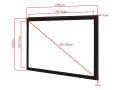 MULTIBRACKETS M 16:10 Framed Project Screen Deluxe 77" (7350022735750)