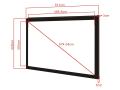 MULTIBRACKETS M 16:10 Framed Projection Screen Deluxe 486.8x304.2 226" (7350022735842)