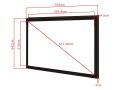 MULTIBRACKETS M 16:10 Framed Project Screen Dluxe 162" (7350022735828)