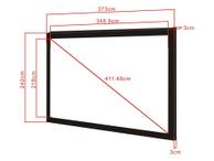 Multibrackets M Framed Projection Screen Deluxe - projeksjonsskjerm - 162" (411 cm) (7350022735828)