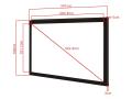 MULTIBRACKETS M 16:10 Framed Project Screen Dluxe 135" (7350022735804)
