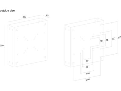 MULTIBRACKETS M PC Box / Digital Signage Box Black (7350022735514)
