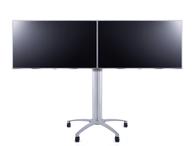 Multibrackets M Public Display Stand 145 Dual - stativ - for 2 LCD-skjermer - sølv (7350022735392)