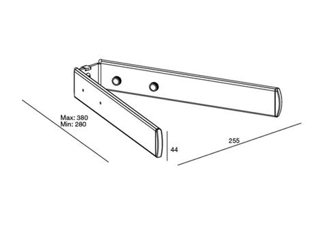 MULTIBRACKETS M Public Display Stand Frontshelf (7350022735415)