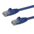 STARTECH 0.5M BLUE SNAGLESS CAT6 UTP PATCH CABLE - ETL VERIFIED CABL