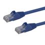 STARTECH "Cat6 Patch Cable with Snagless RJ45 Connectors - 2m, Blue" (N6PATC2MBL)