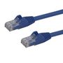 STARTECH 1.5 M CAT6 CABLE BLUE SNAGLESS - 24 AWG COPPER WIRE CABL (N6PATC150CMBL)