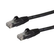 STARTECH StarTech.com Cat6 patchkabel met snagless RJ45 connectors - Verbindingskabel - RJ-45 (M) naar RJ-45 (M) - 3 m - UTP - CAT 6 - gevormd, zonder haken - zwart