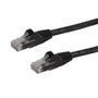 STARTECH StarTech.com 1m Black Gigabit Snagless RJ45 UTP Cat6 Patch Cable