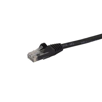 STARTECH "Cat6 Patch Cable with Snagless RJ45 Connectors - 5m, Black" (N6PATC5MBK)