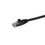 STARTECH "Cat6 Patch Cable with Snagless RJ45 Connectors - 15m, Black" (N6PATC15MBK)