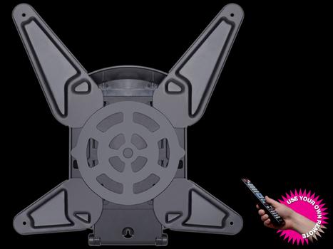 Multibrackets M Motorized Tilt Mount monteringssett - for LCD-TV - svart (7350022736443)