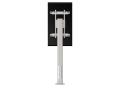 MULTIBRACKETS Public Display Stand Pillar 210 Silver incl. 220V Power Rail (7350022736337)