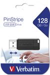 VERBATIM USB key 128GB Store 'N' Go Pin Stripe (49071)