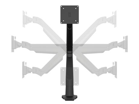 Multibrackets M VESA Gas Lift Arm Single monteringssett - for LCD-skjerm - svart (7350022737174)
