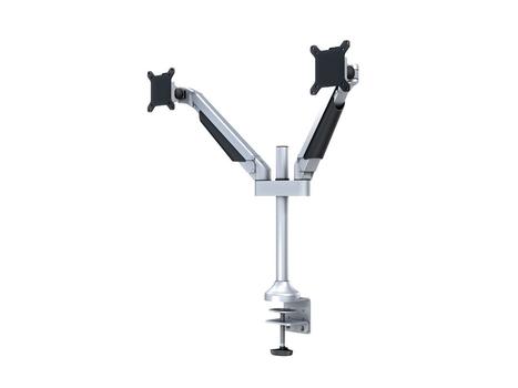 MULTIBRACKETS VESA Gas Lift Arm Dual Silver 15inch-32inch 3-7,5kg 75x75-100x100 (7350022737198)