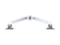 MULTIBRACKETS VESA Gas Lift Arm Dual Silver 15inch-32inch 3-7,5kg 75x75-100x100 (7350022737198)