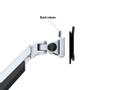 MULTIBRACKETS VESA Gas Lift Arm Dual Silver 15inch-32inch 3-7,5kg 75x75-100x100 (7350022737198)