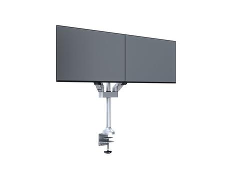 MULTIBRACKETS VESA Gas Lift Arm Dual Silver 15inch-32inch 3-7,5kg 75x75-100x100 (7350022737198)