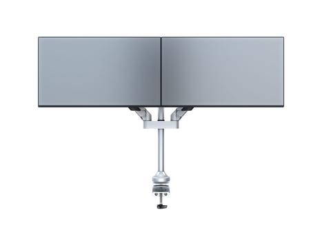MULTIBRACKETS VESA Gas Lift Arm Dual Silver 15inch-32inch 3-7,5kg 75x75-100x100 (7350022737198)