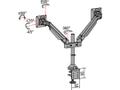 MULTIBRACKETS M VESA Gas Lift Arm I Dual Black (7350022737204)