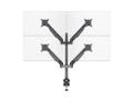MULTIBRACKETS M VESA Gas Lift Arm I Quad Black (7350022737235)