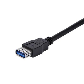 StarTech USB 3.0 Extension Cable A to A - M/F, 1m (USB3SEXT1MBK)