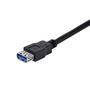 STARTECH 1m Black SuperSpeed USB 3.0 Extension Cable A to A - M/F (USB3SEXT1MBK)