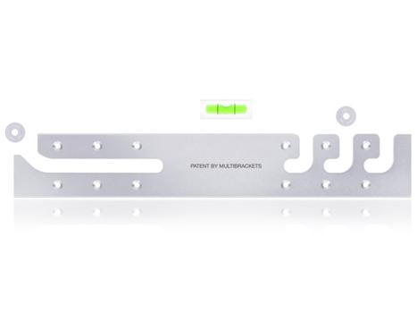 MULTIBRACKETS VESA Wallmount Razor Thin 4/5/600 Silver 46inch-63inch 35kg (7350022737747)