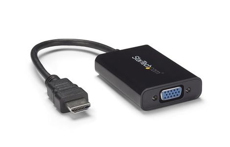 STARTECH HDMI to VGA Video Adapter Converter with Audio for PC/ Laptop/ Ultrabook	 (HD2VGAA2)