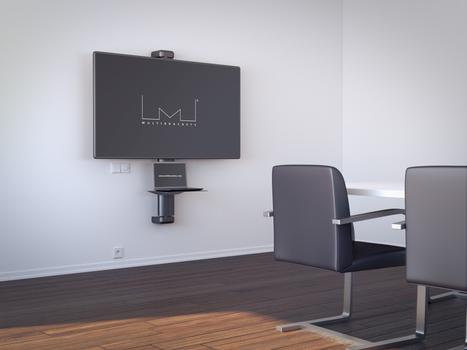 MULTIBRACKETS M Public Display Stand Codec Shelf Black (7350022737600)