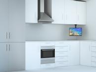 Multibrackets M VESA Flip Down monteringssett - for LCD-skjerm - hvit (7350073730346)